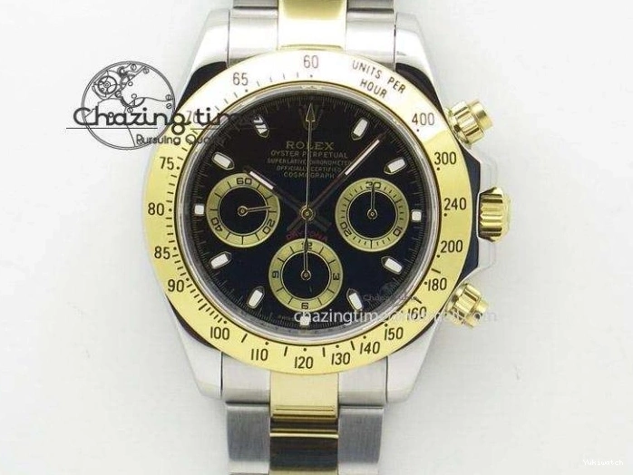 Submariner Dial Edition Bracelet Bezel SS Noob 1:1 YG Best Wrapped On LN 116613 A2836 Black YG 0212